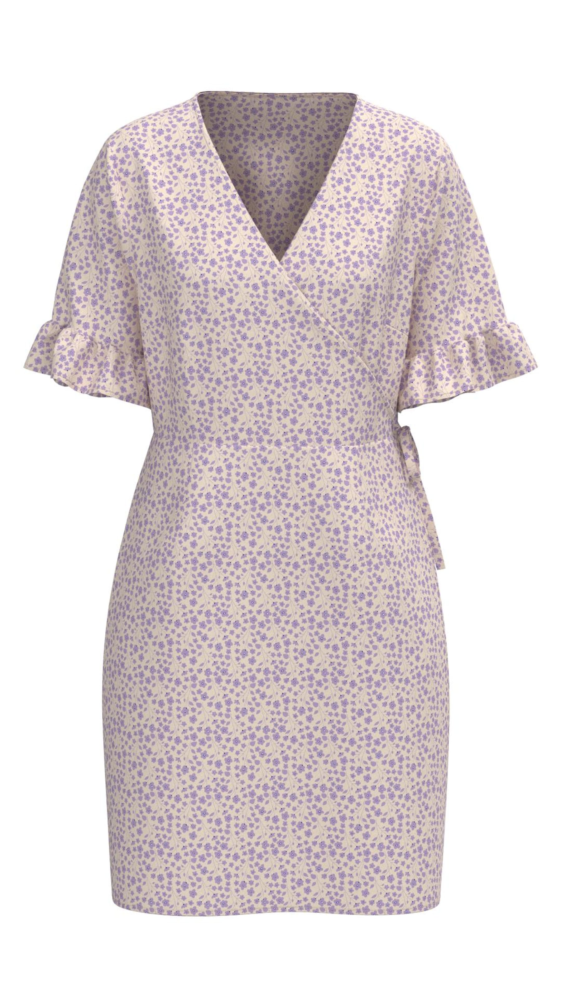 YAS Jurk 'Selma' in Beige: voorkant