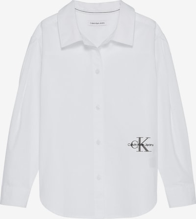 Calvin Klein Jeans Bluse in schwarz / weiß, Produktansicht