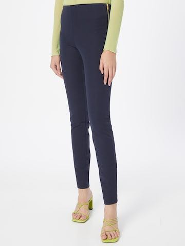 Skinny Pantalon 'Jonna' Lindex en bleu : devant