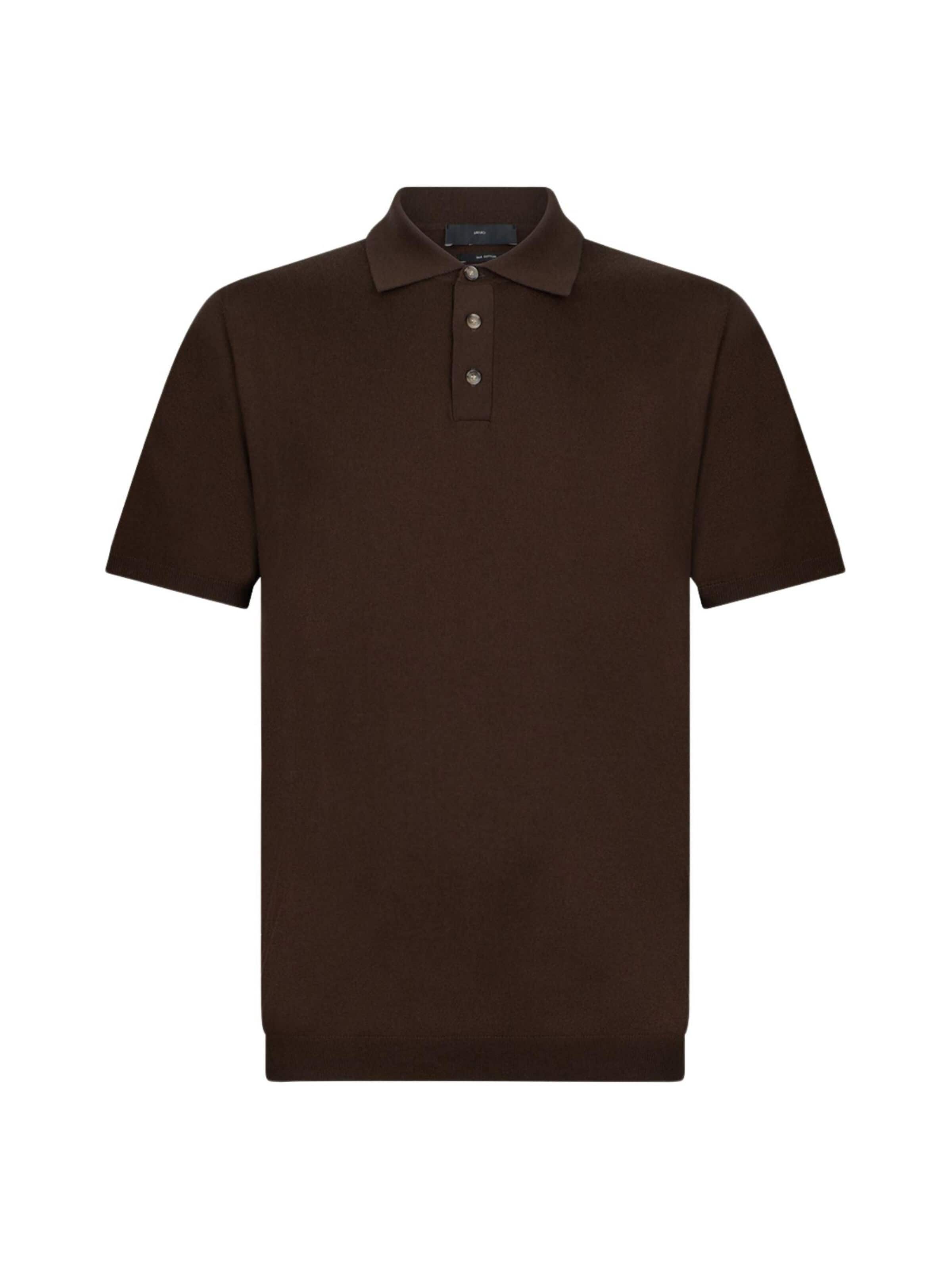 Liu Jo Shirt 'LIU JO UOMO MAGLIA POLOTSETA POLO'‌ in Braun: Vorderseite
