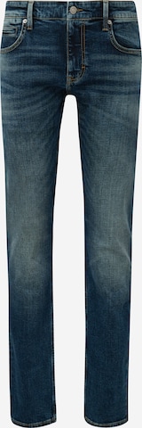 QS Slimfit Jeans 'Rick' in Blauw: voorkant