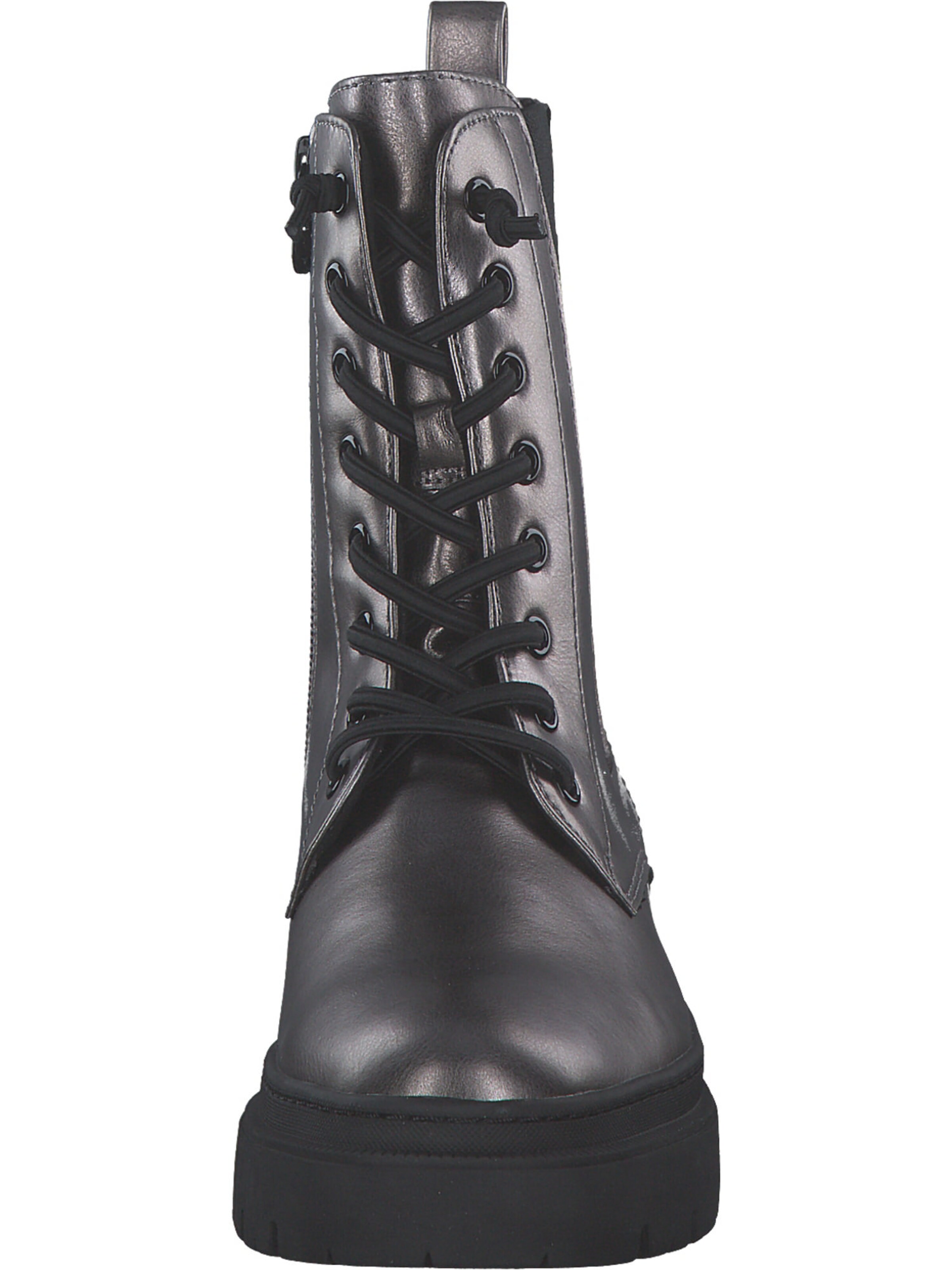 MARCO TOZZI Schnürstiefelette in Schwarz