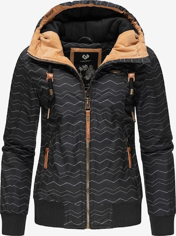 Ragwear Winterjas 'Druna' in Zwart