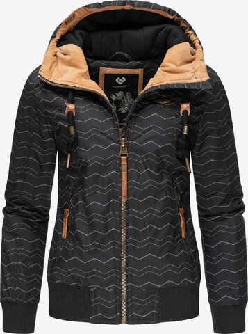 Veste d’hiver 'Druna' Ragwear en noir