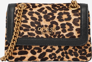 GUESS Shoulder Bag 'Abey' in Brown: front