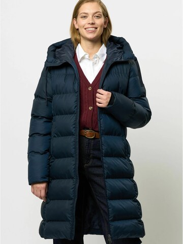 U.S. POLO ASSN. Wintermantel 'Gisla' in Blauw: voorkant