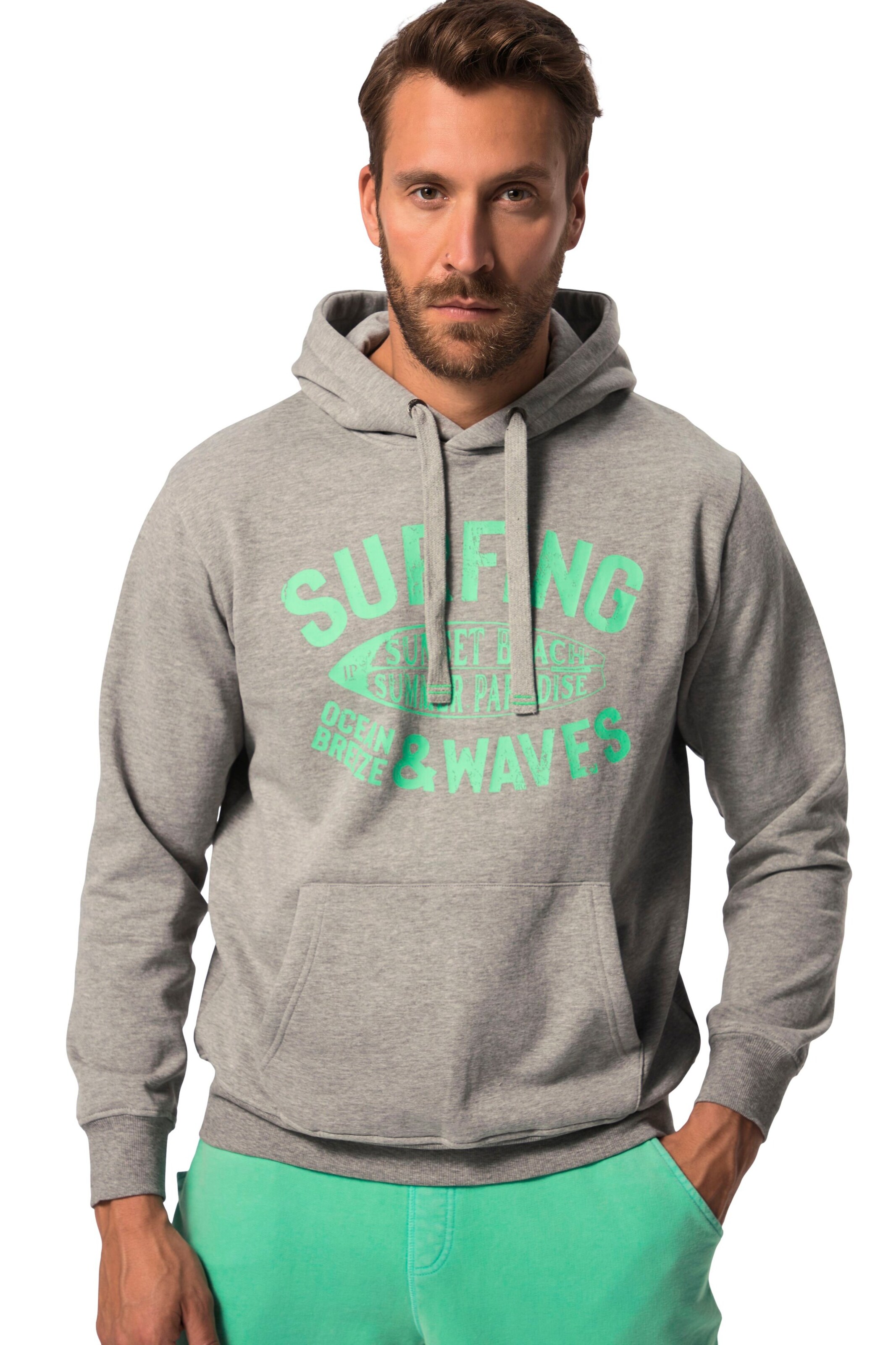 JP1880 Sweatshirt in Grey: front