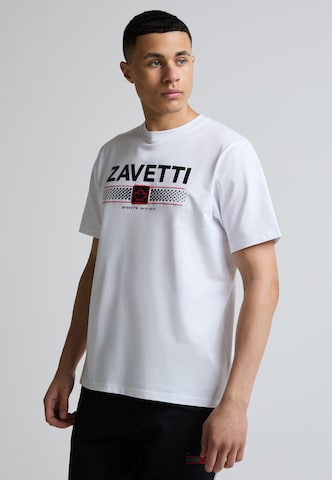 T-Shirt 'VIARELLO' Zavetti Canada en blanc : devant
