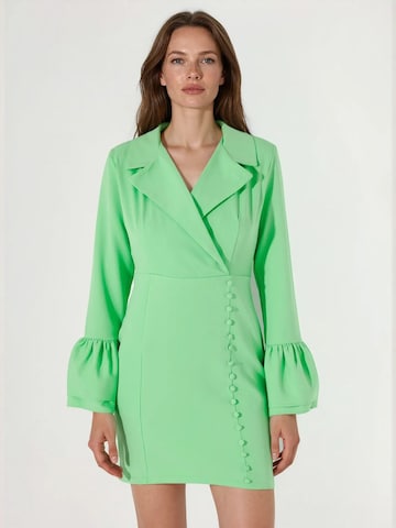 MSN Collection - Vestido em verde: frente
