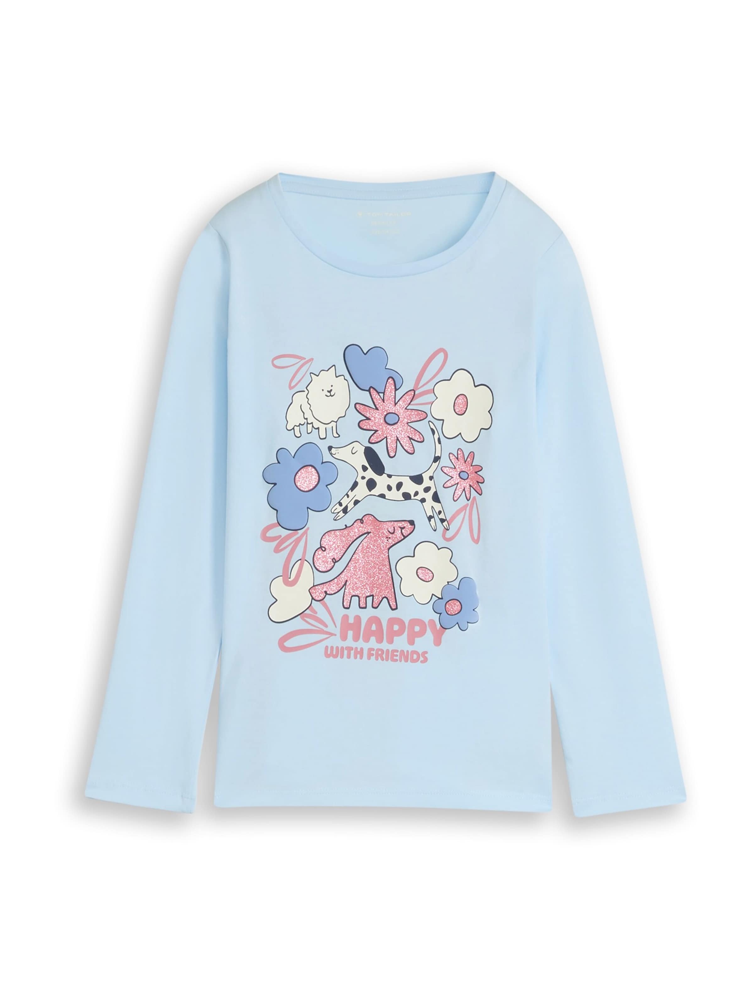 TOM TAILOR Shirt in Blau: Vorderseite