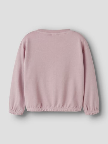 NAME IT Sweatshirt 'NMFVILUBA' in Purple