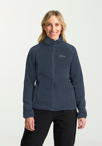 JACK WOLFSKIN Outdoorová bunda 'Moonrise' – modrá: přední strana