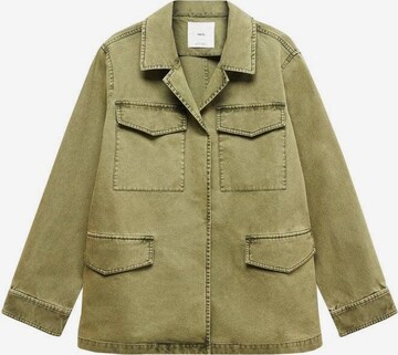 MANGO Between-Season Jacket 'Caracas' in Green: front