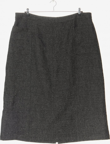Poetry Skirt in 4XL in Grey: front
