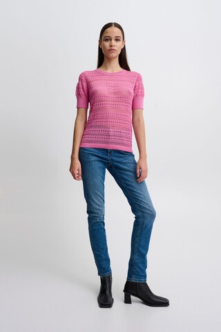 ICHI Sweater 'Marinda' in Pink