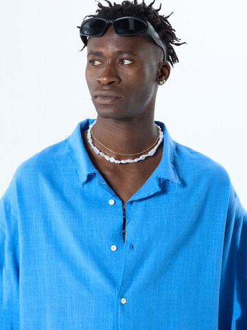 VAMOS CLO Comfort fit Overhemd 'Longview' in Blauw