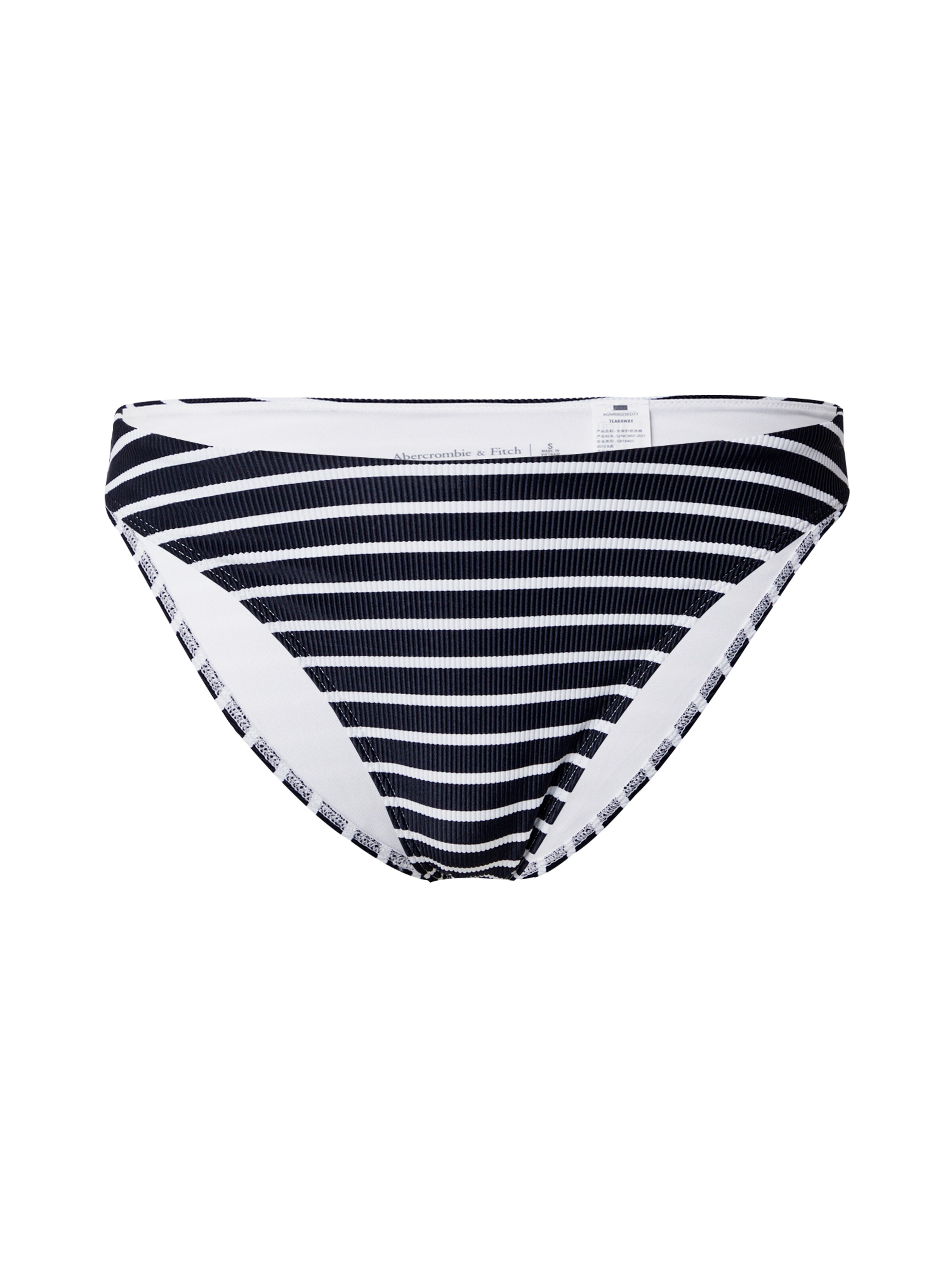 Abercrombie & Fitch Σλιπ μπικίνι σε μαύρο: μπροστά