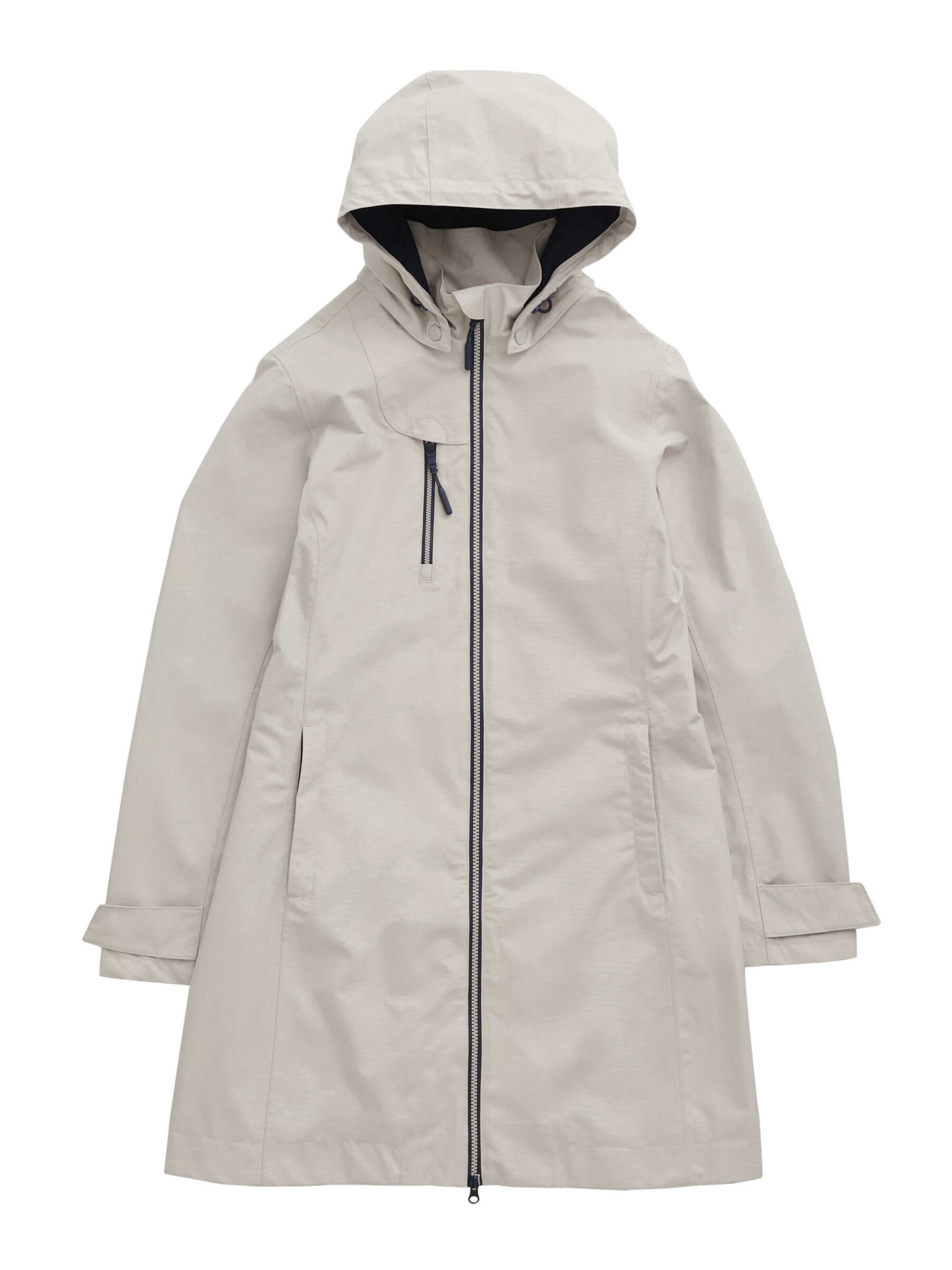 Seasalt Cornwall Přechodný kabát 'Coverack' – béžová: přední strana