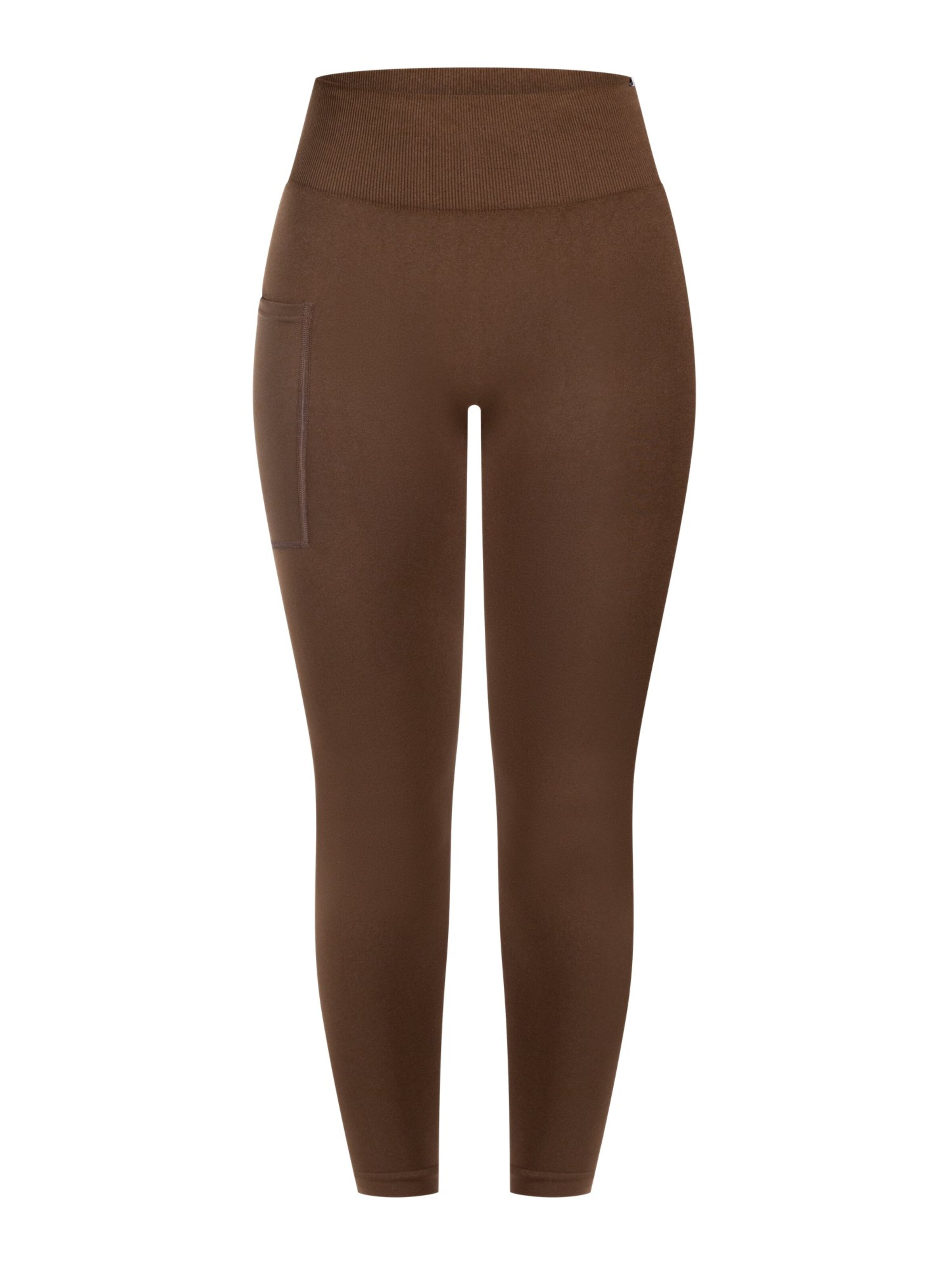 Smilodox Leggings ' Kadria ' in Brown: front