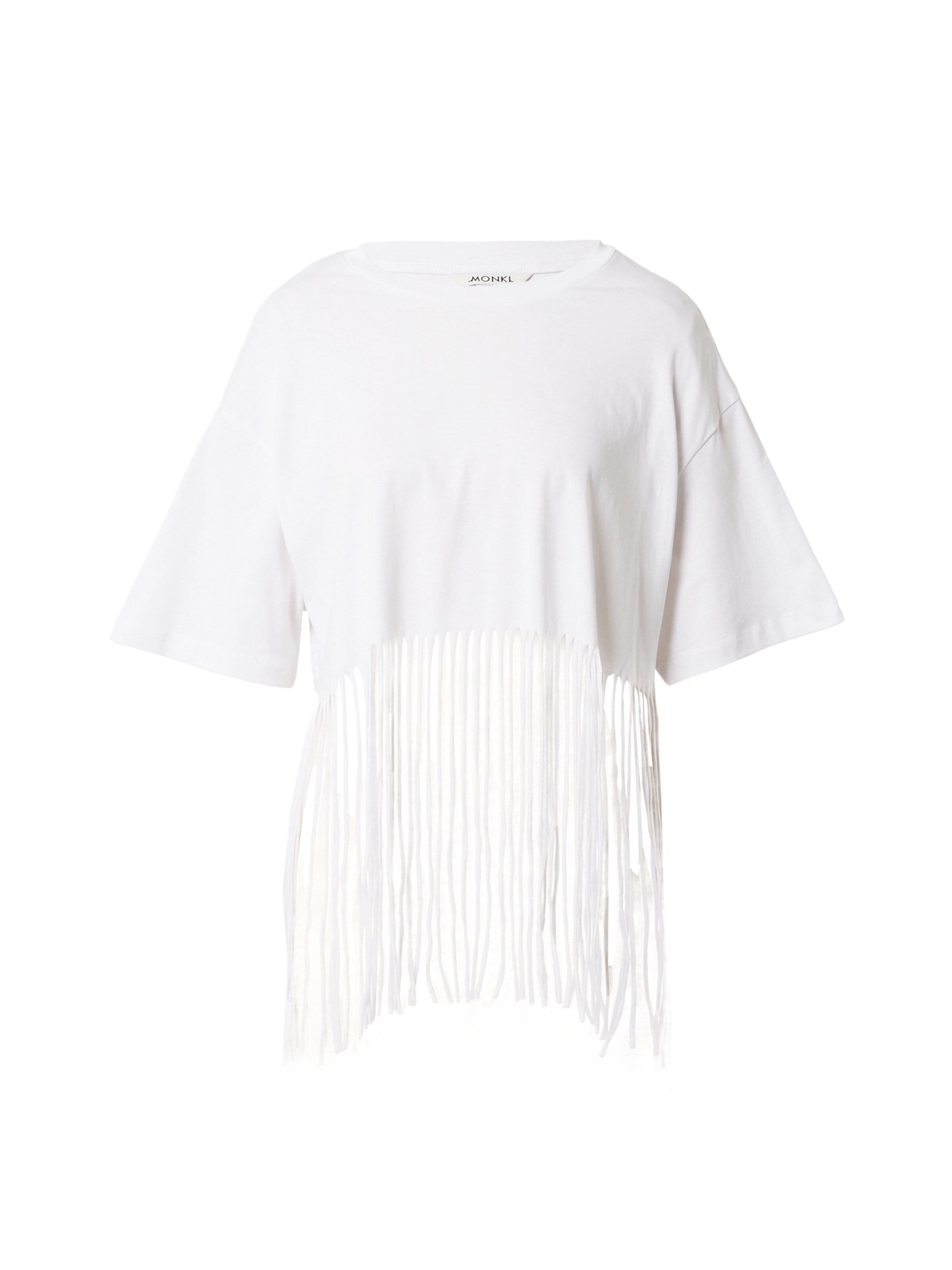 balta Monki Marškinėliai: priekis