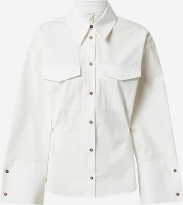 Camicia da donna di River Island in bianco: frontale