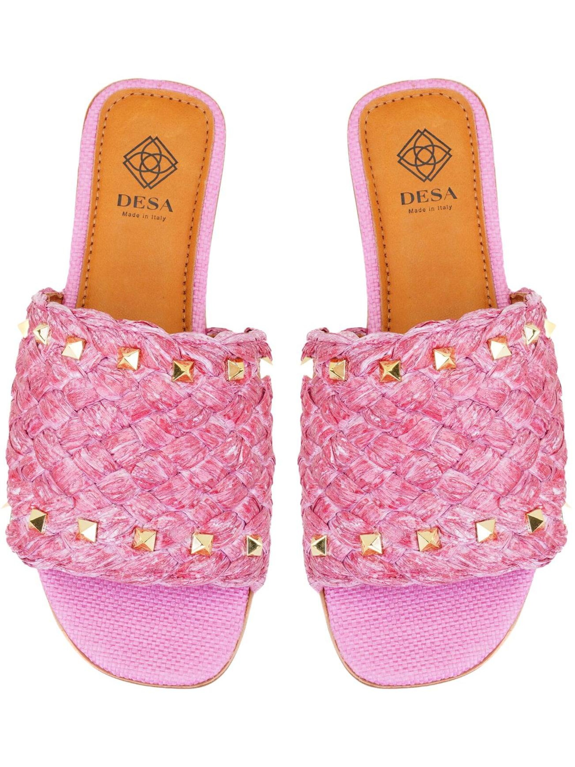 Pantoufle 'Hausschuhe' Desa en rose