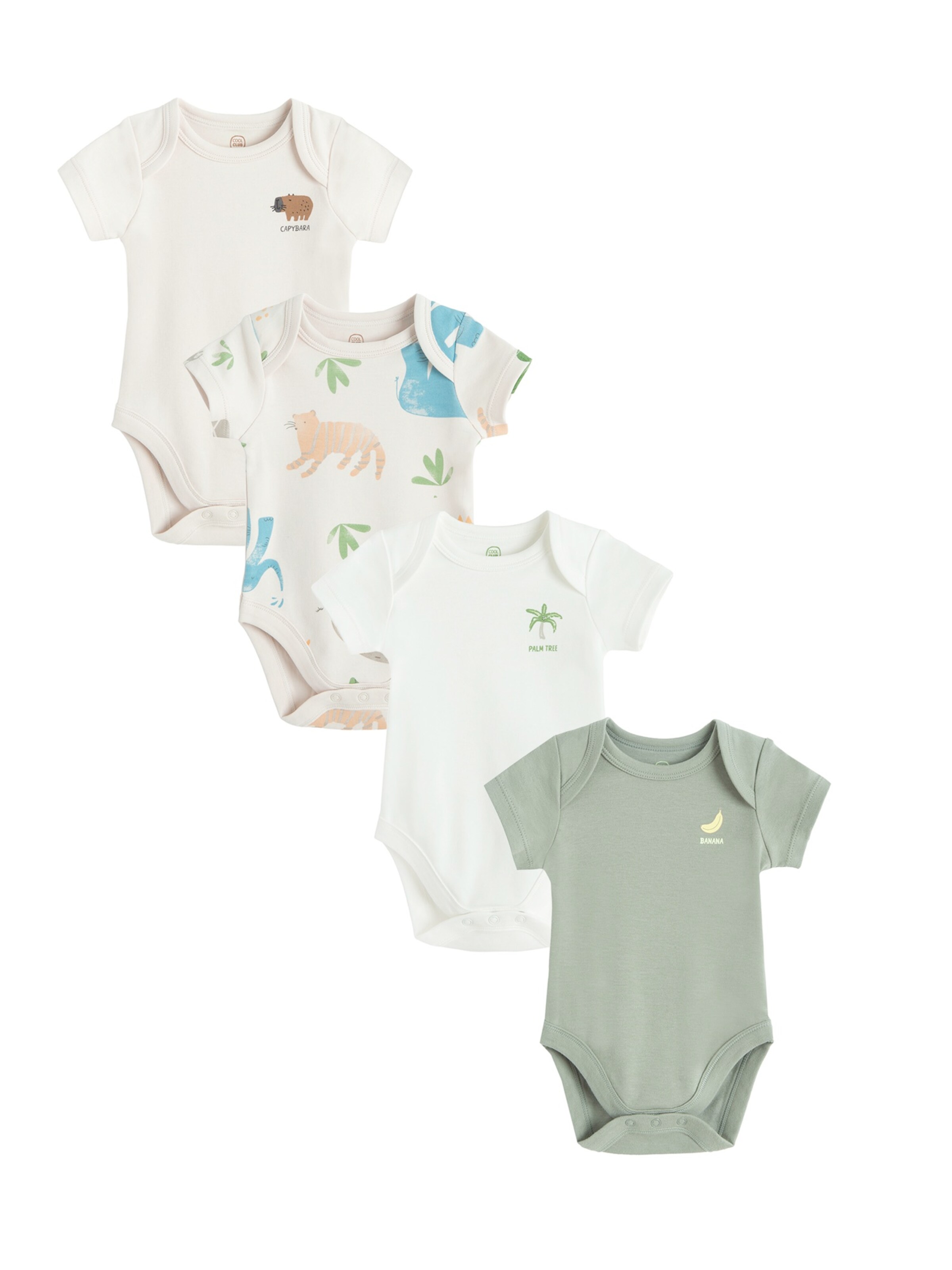 Cool Club Ползунки/боди в Смешанный: спереди