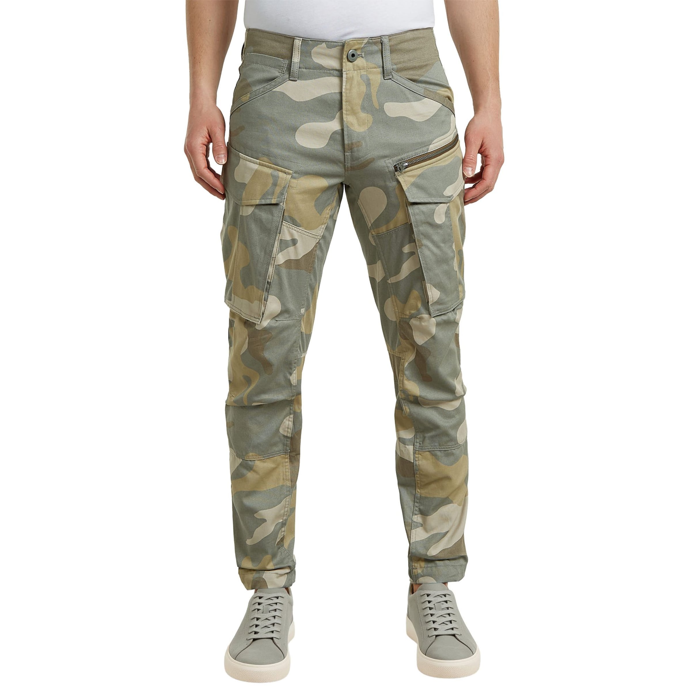 G-STAR Slimfit Jeans in Grün: Vorderseite