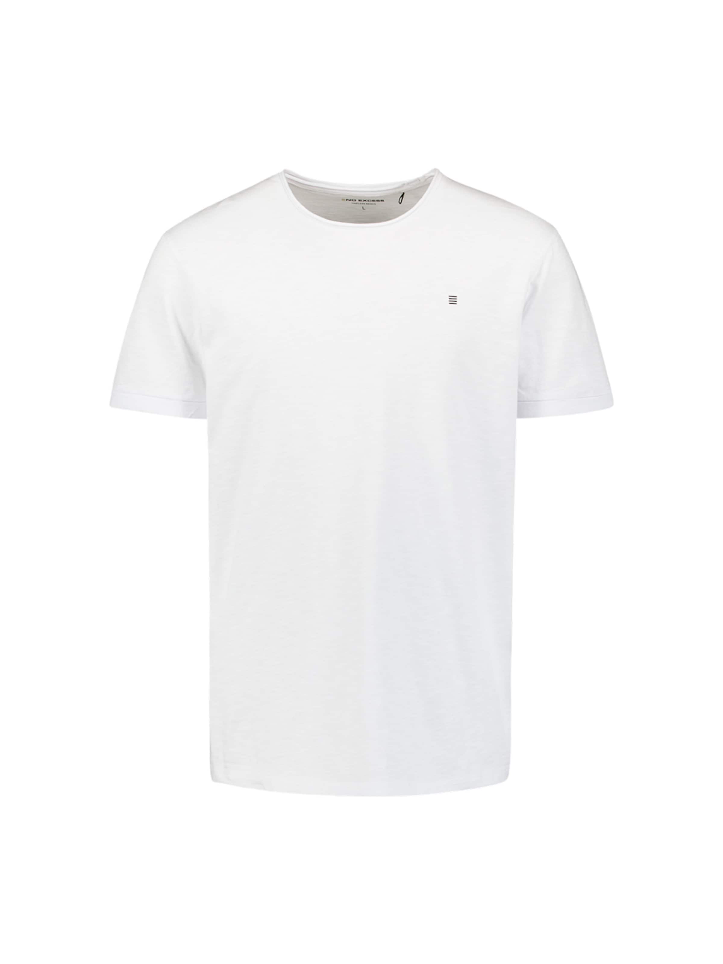 No Excess - Camisa em branco: frente