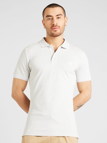 Calvin Klein Jeans Poloshirt in Grau: predná strana