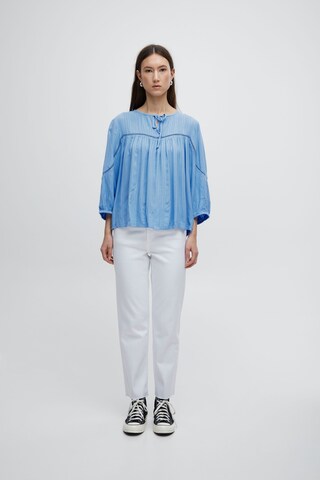 ICHI Blouse 'Selis' in Blauw