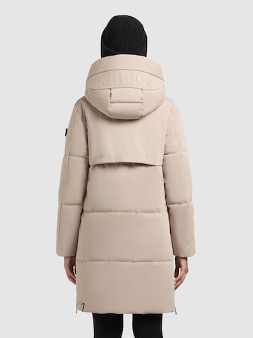khujo Wintermantel 'Nean' in Beige