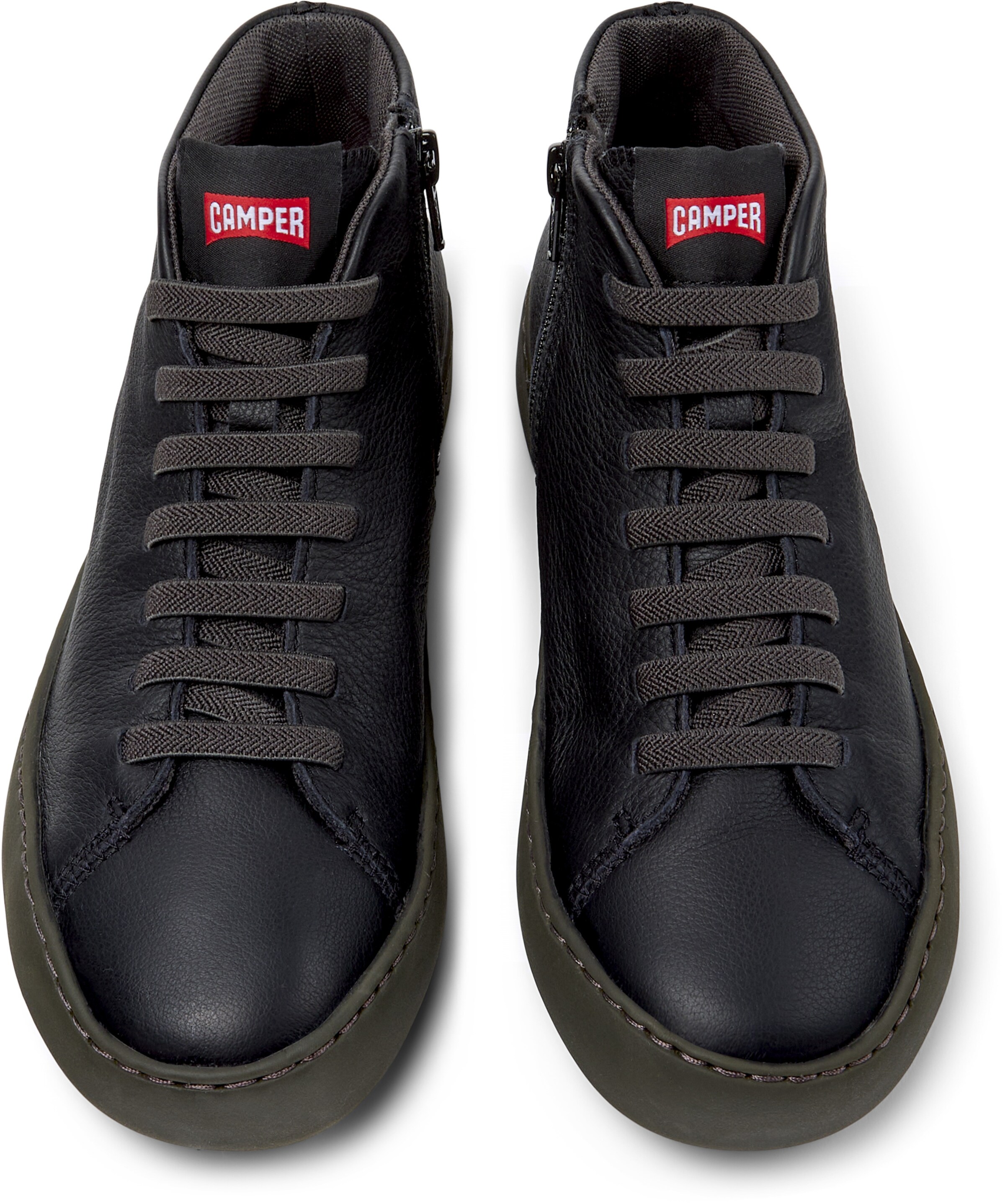 CAMPER Sneakers hoog 'Peu Touring' in Zwart