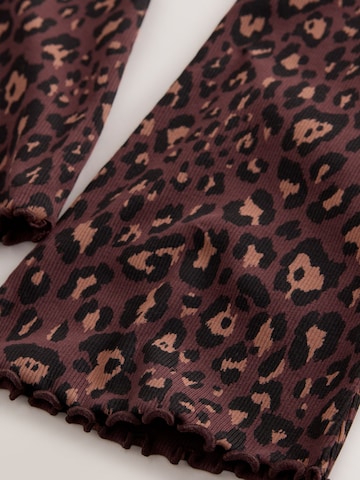 Next Flared Leggings in Braun