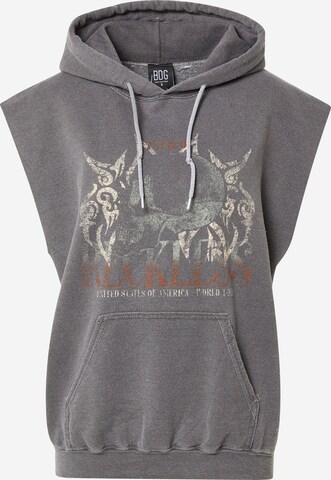 Felpa 'RECKLESS' di BDG Urban Outfitters in grigio: frontale