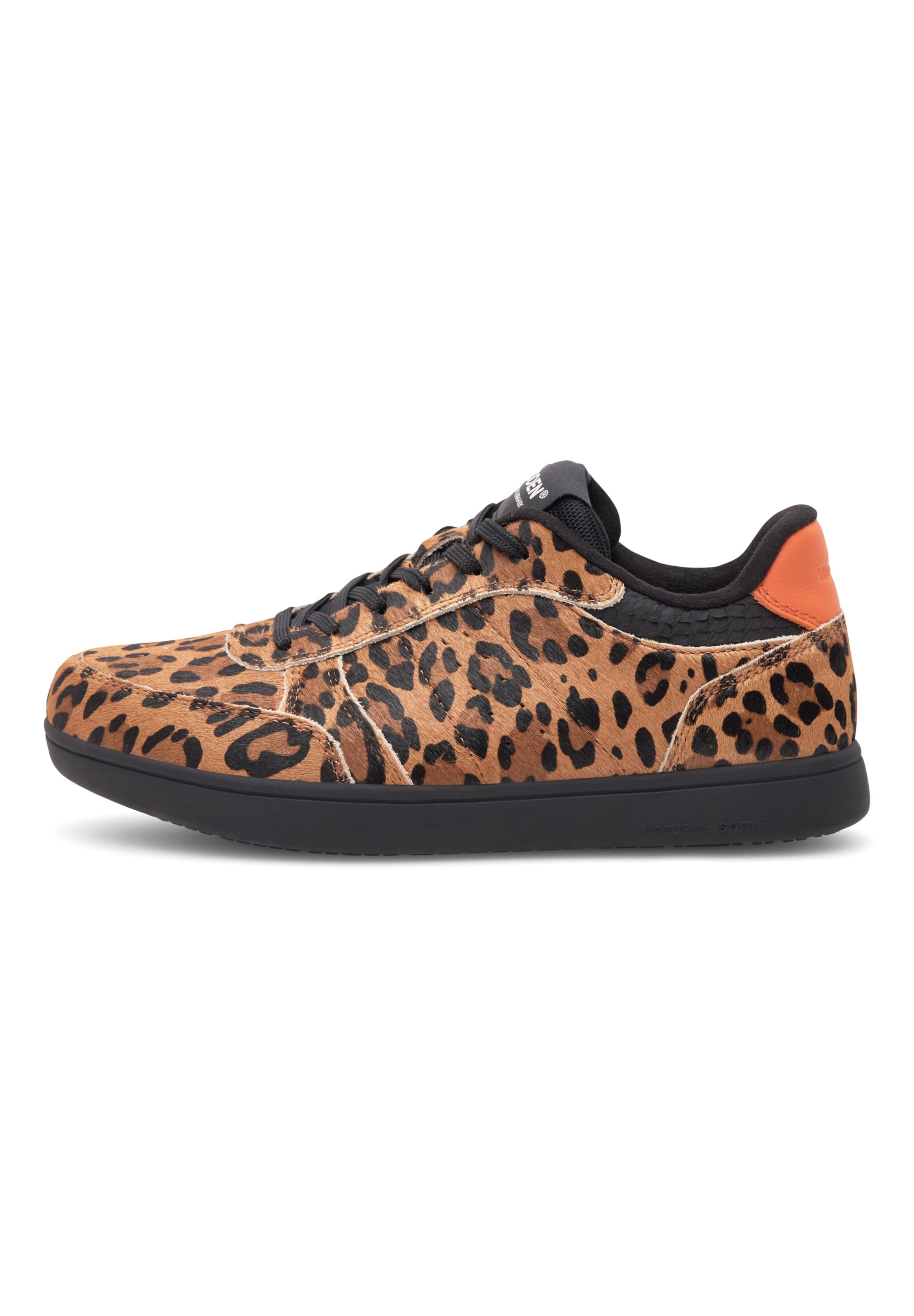 WODEN Sneaker low ' Bjork Leo ' i brun: forside
