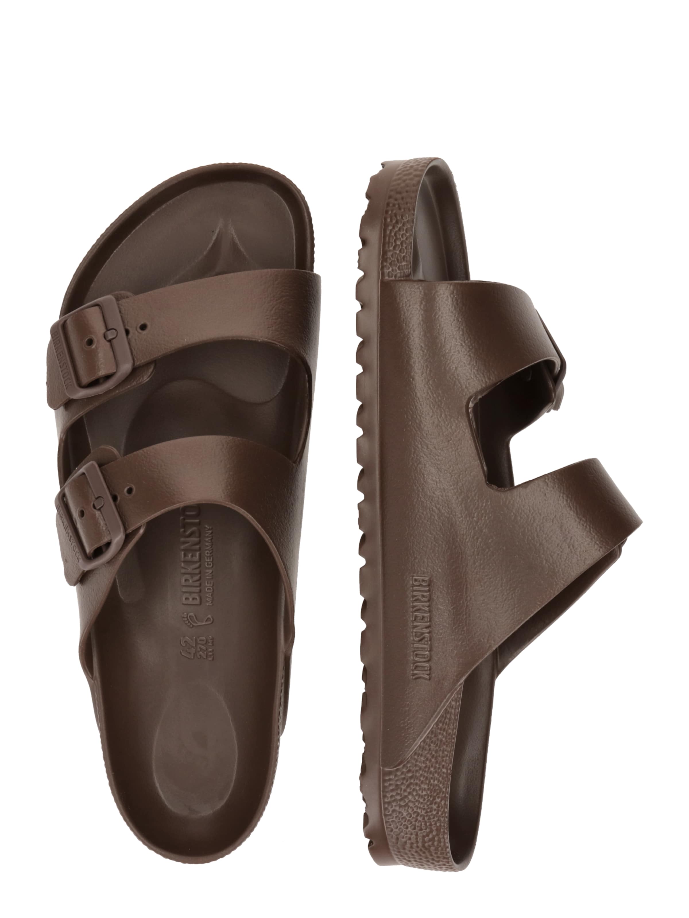 BIRKENSTOCK Šľapky 'Arizona' - Hnedá
