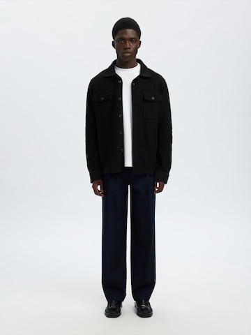 SELECTED Tussenjas 'SLHOLIVER' in Zwart