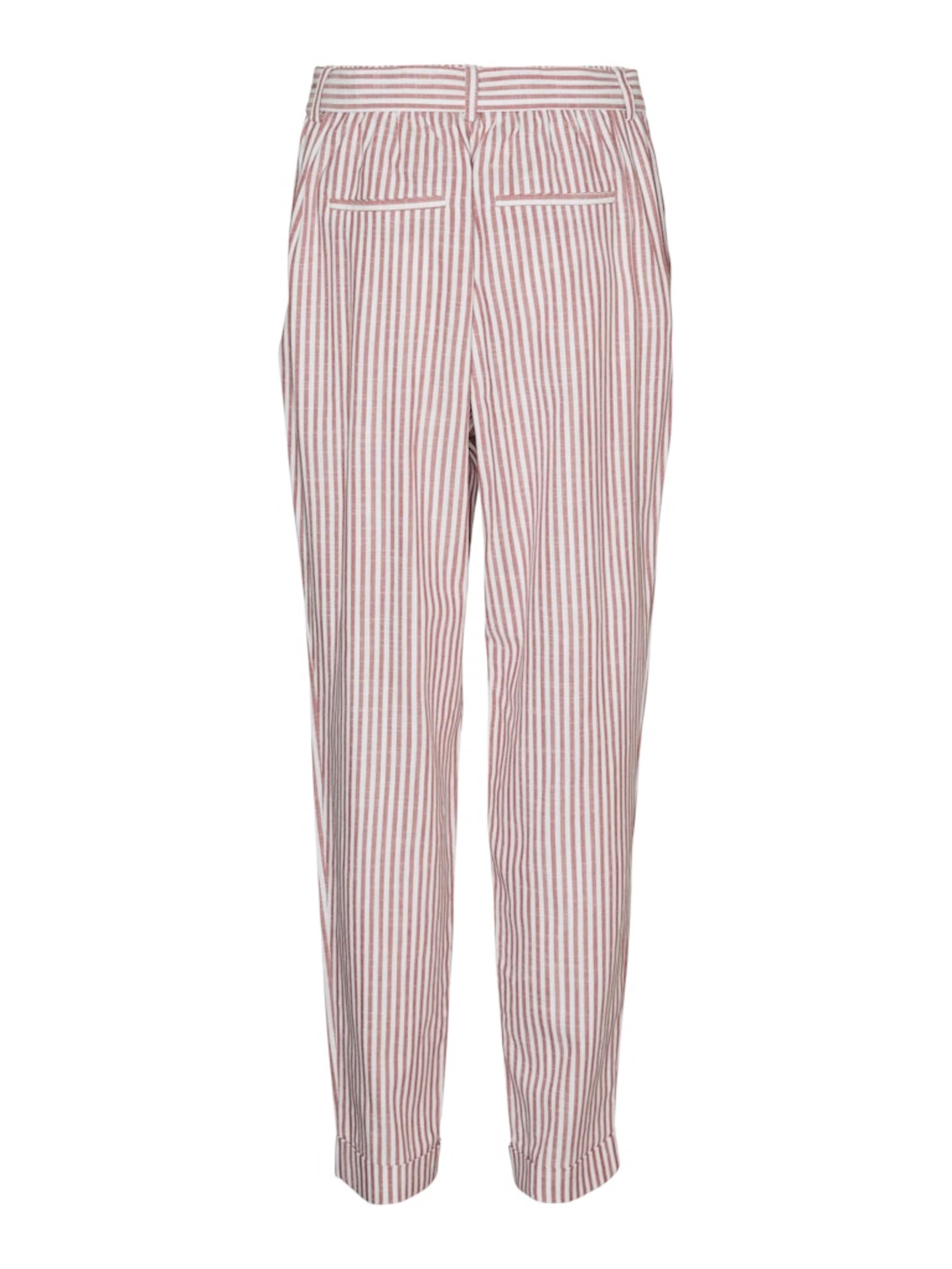 VERO MODA Slimfit Chinohousut 'VMLYA' värissä punainen