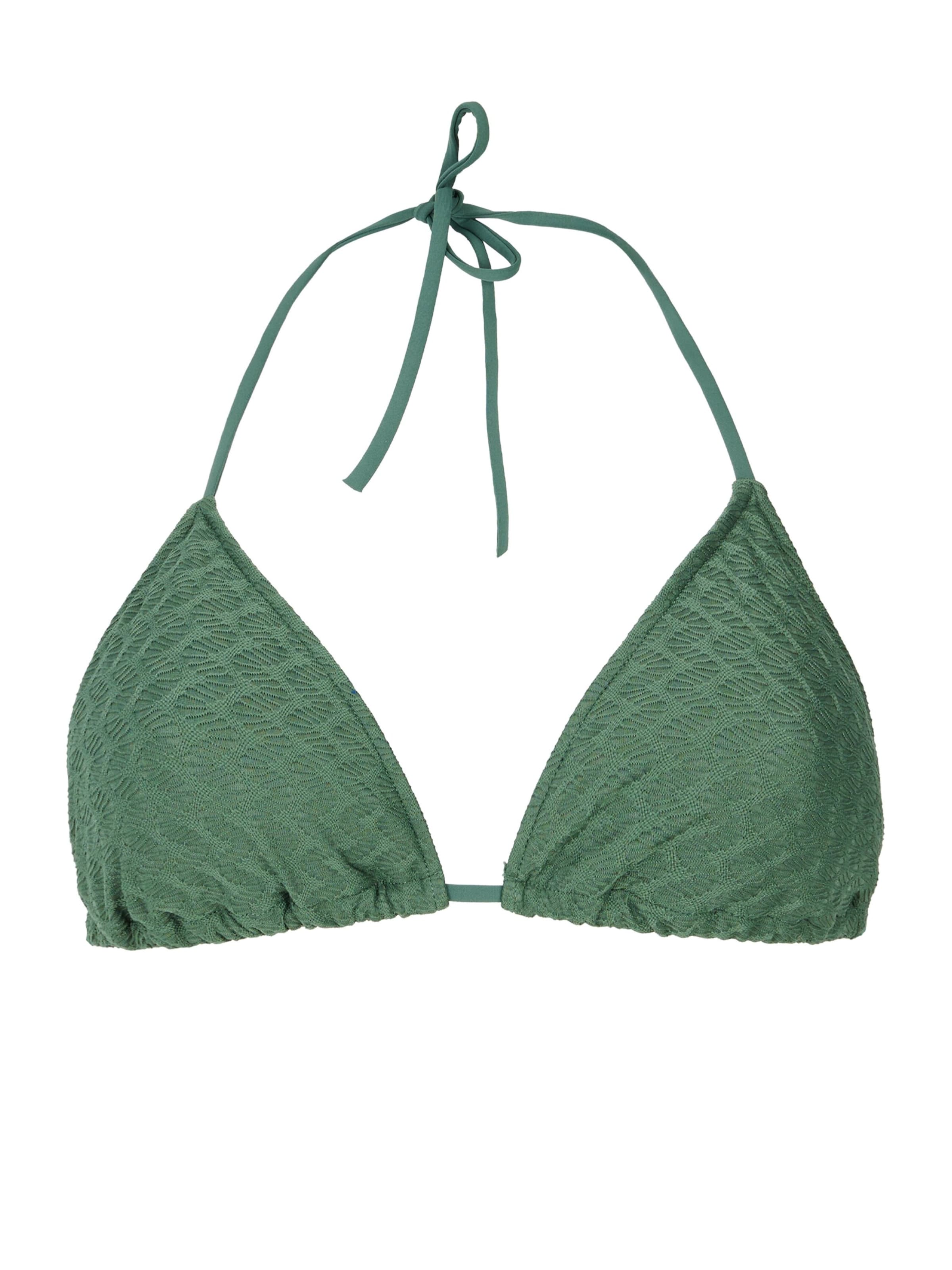 PROTEST Triangel Bikini 'PRTGrip' in Grün