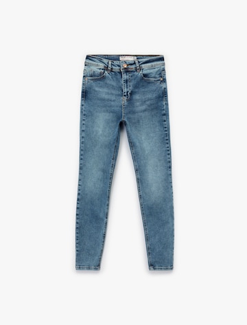 Koton Flared Jeans in Blau: Vorderseite