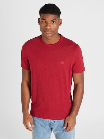 BOSS T-Shirt 'Tegood' in Rot: predná strana