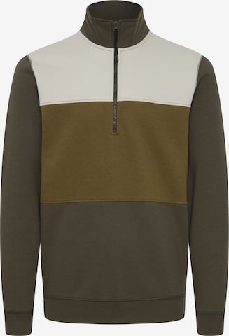 BLEND Sweatshirt in Green: front