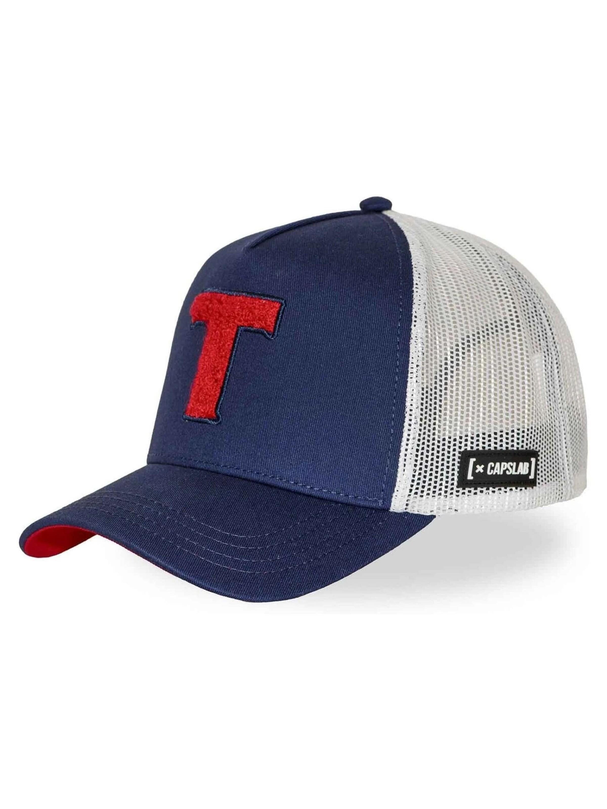 Casquette 'Gorra capslab marino tom baker lan2 trucker cap' Capslab en bleu : devant