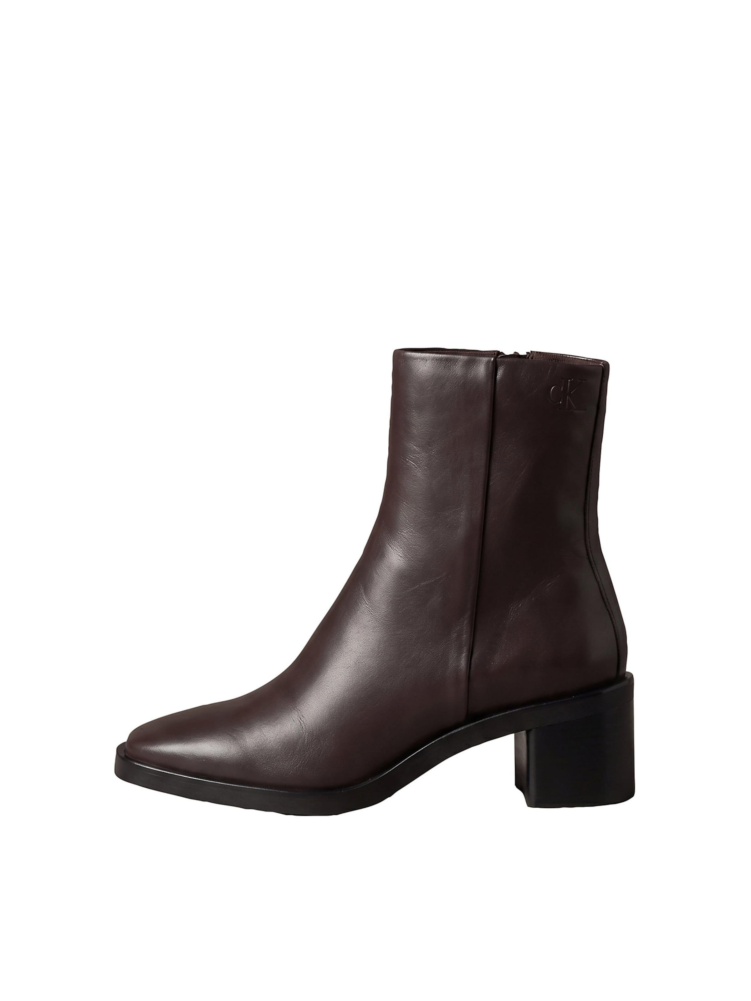 Calvin Klein Ankle Boots in Braun: Vorderseite
