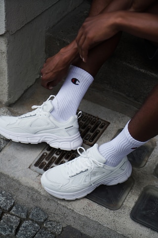 Baskets basses 'RT25' Champion en blanc : devant