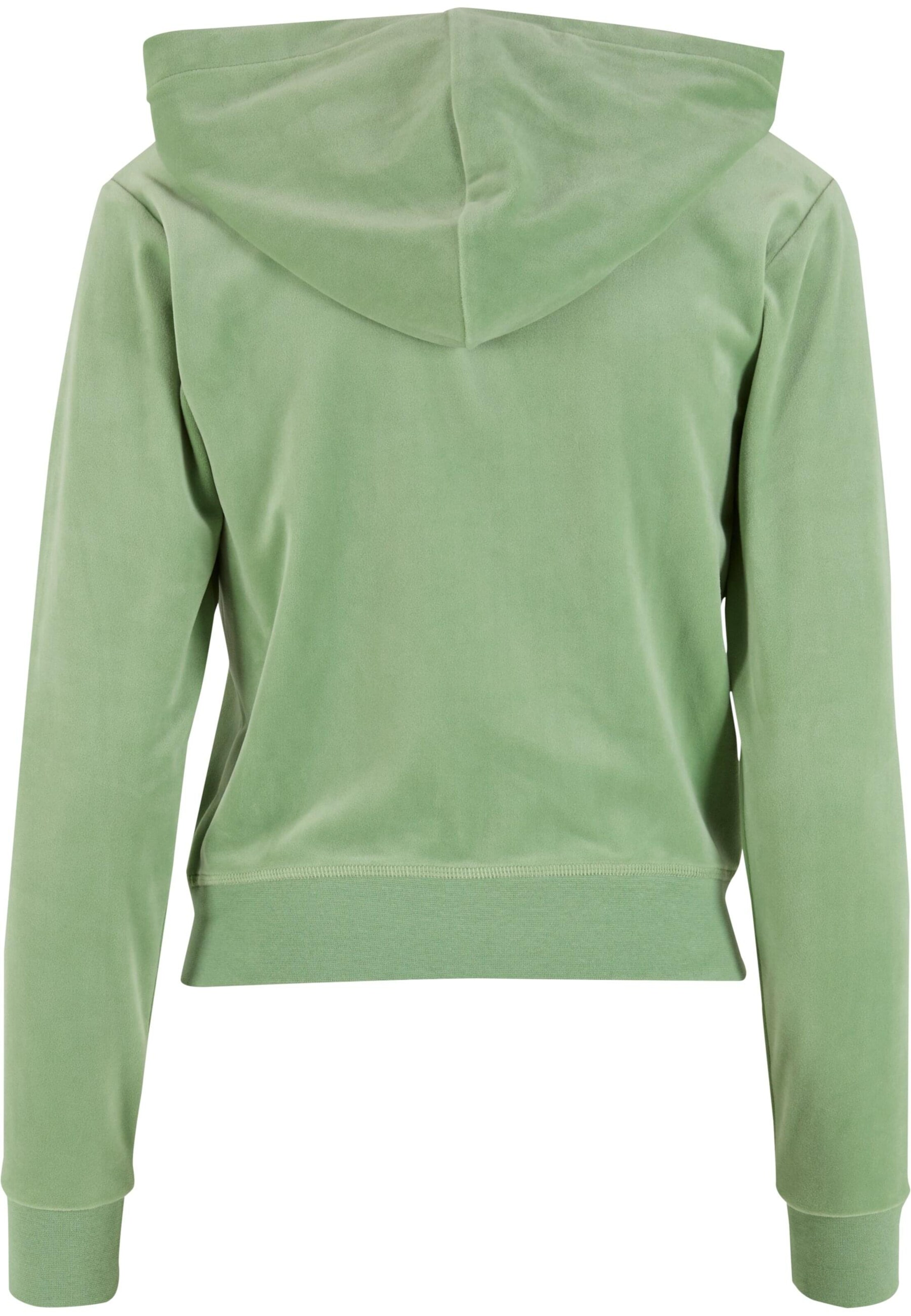 Juicy Couture Кофта на молнии 'Dach Addision' в Зеленый