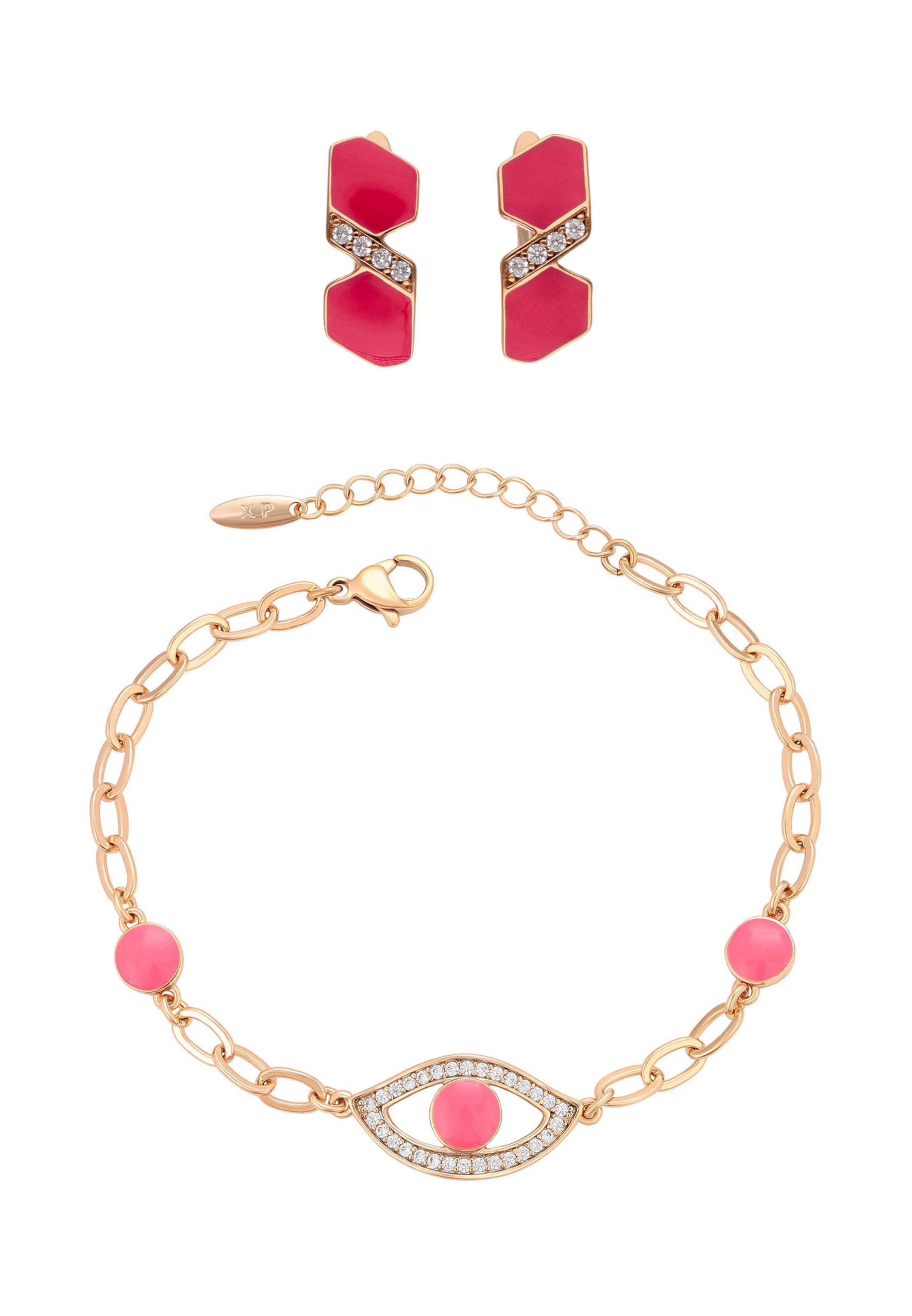 faina - Conjunto de joyería en oro: frente