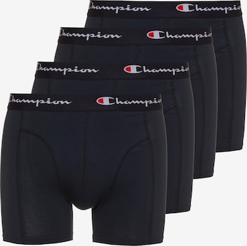 Champion Authentic Athletic Apparel Boxerky – modrá: přední strana