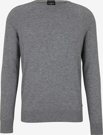 STRELLSON Pullover 'Luka' in Grau: predná strana